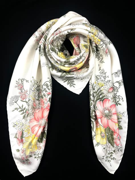 womens dior scarf|christian dior silk scarf hibiscus.